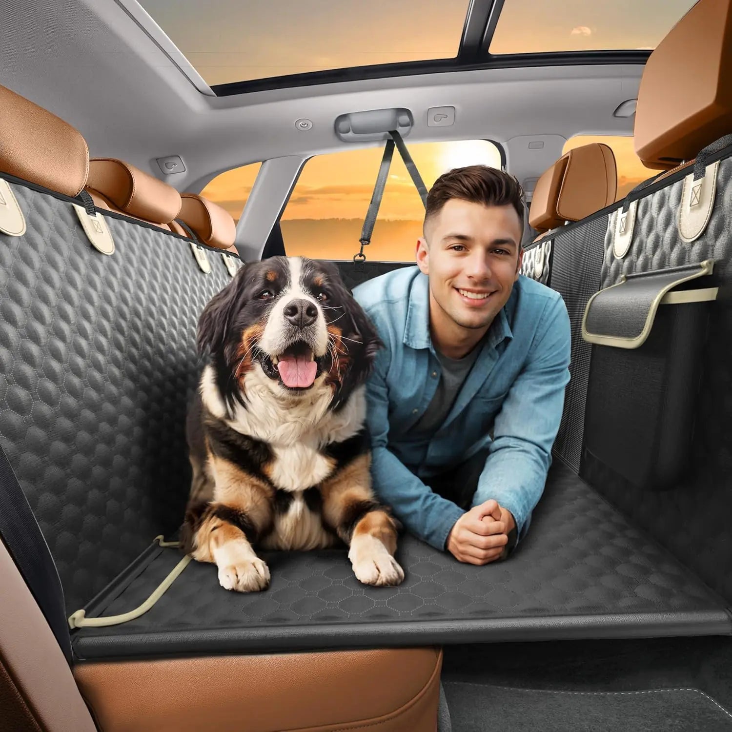 Deluxe Canine Car Seat Extender