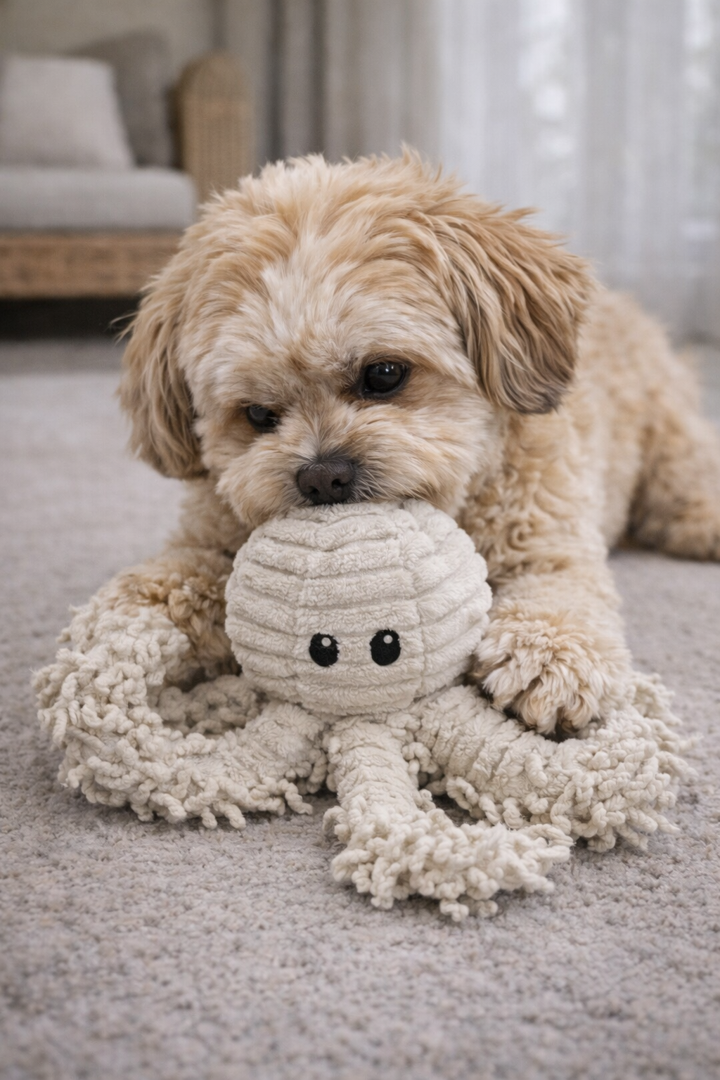 Sensory Squeaky Nubby Octopus