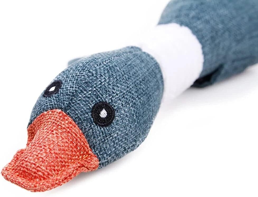 Squeaky Goose Trio: Colorful Dog Delight