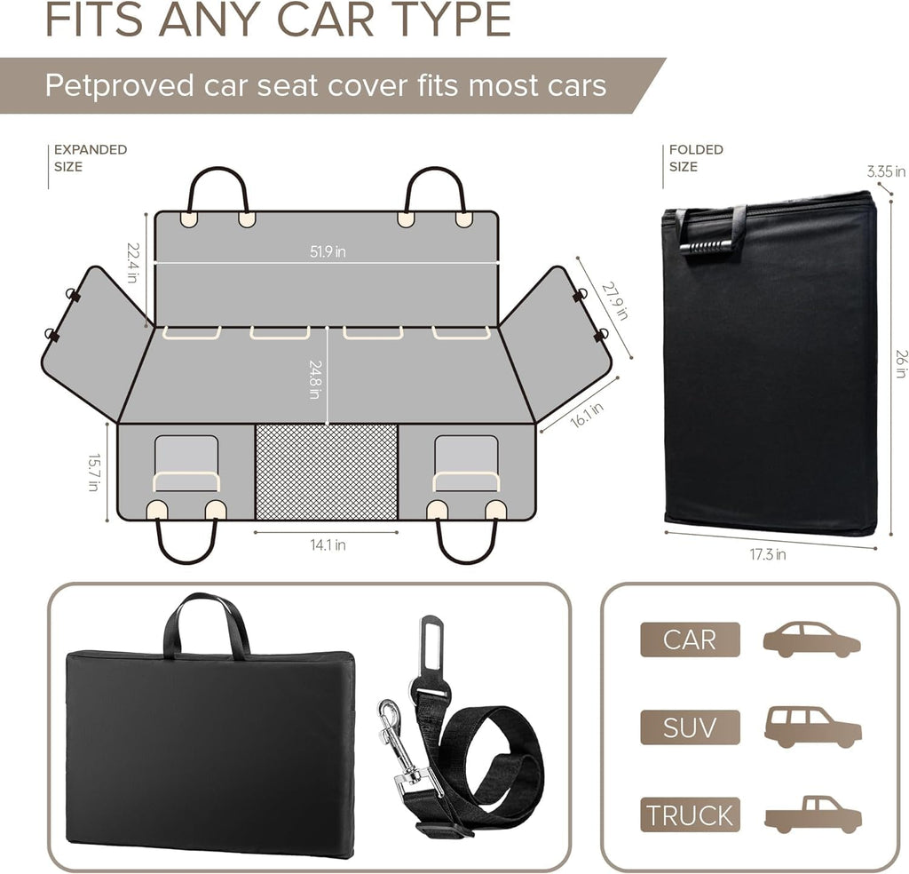 Deluxe Canine Car Seat Extender
