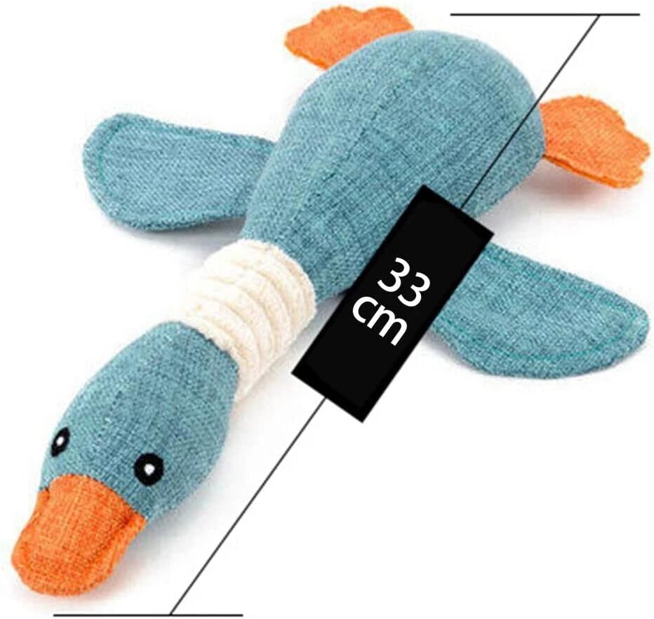 Squeaky Goose Trio: Colorful Dog Delight