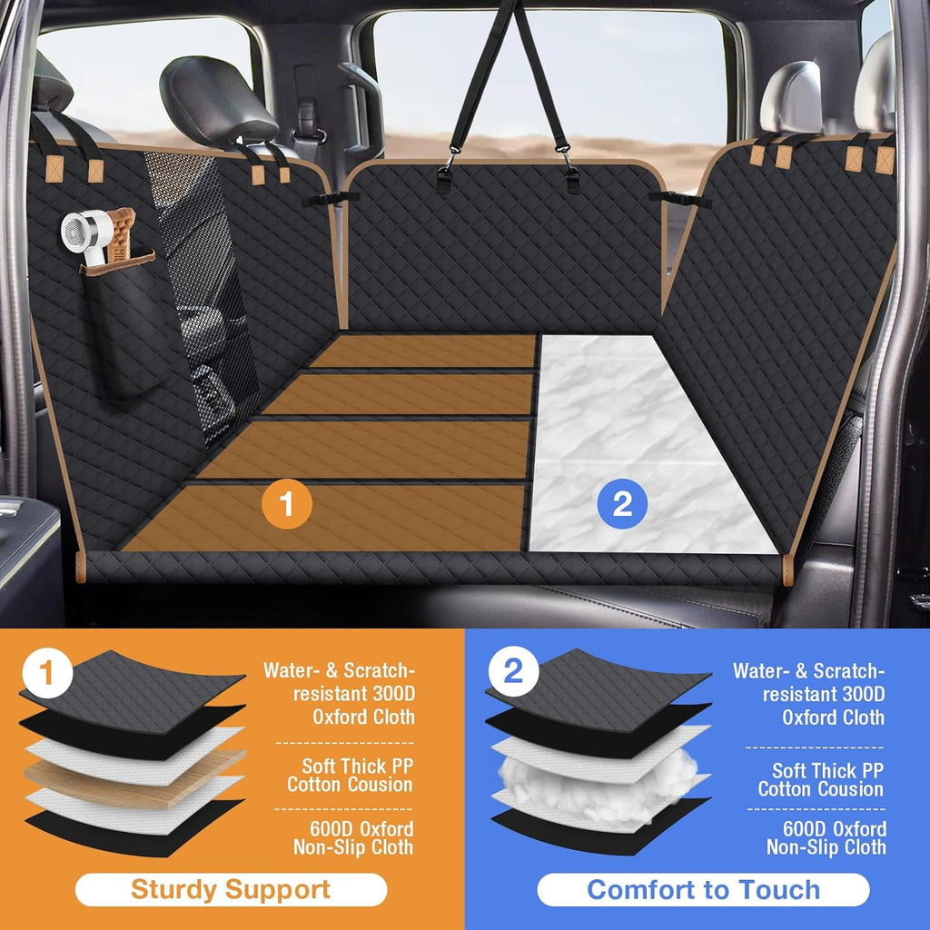 AutoGuard Deluxe Dog Car Seat Cover