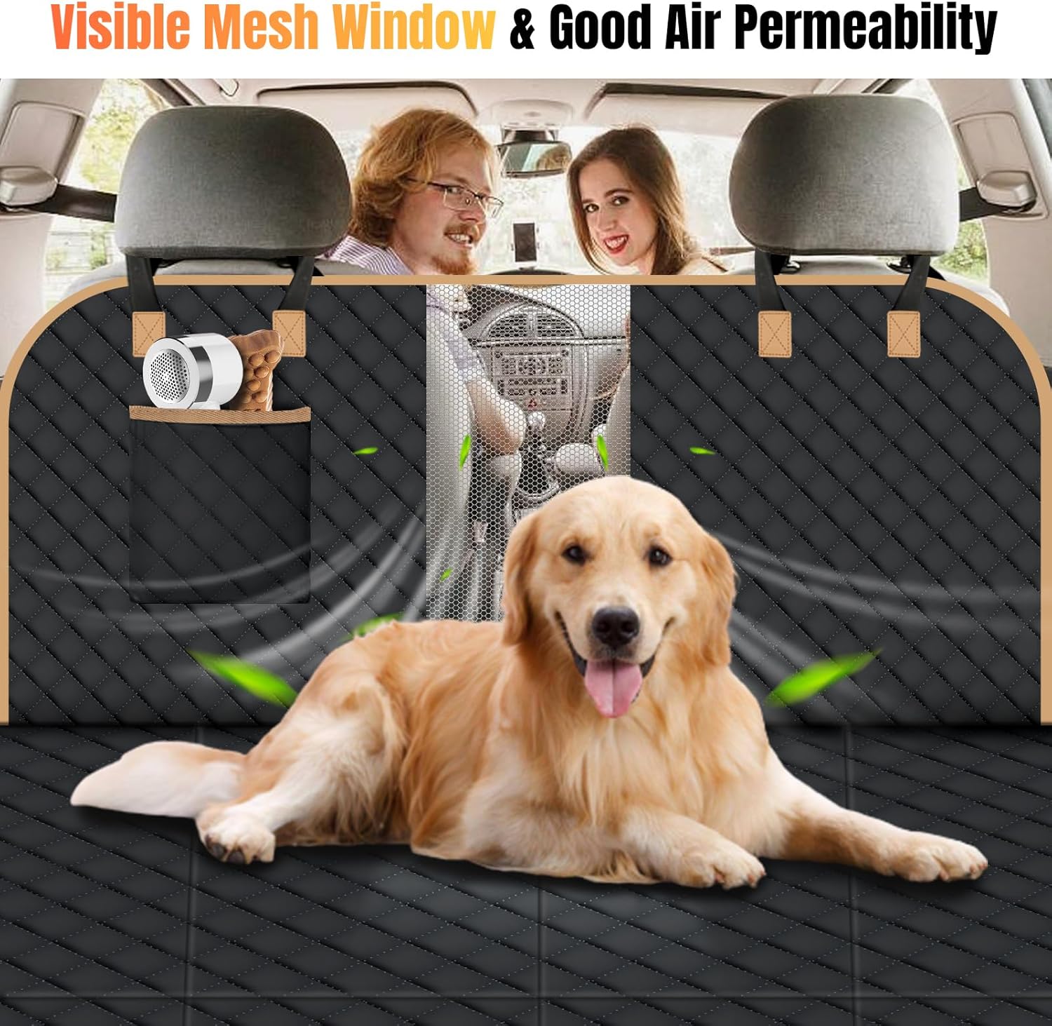 AutoGuard Deluxe Dog Car Seat Cover