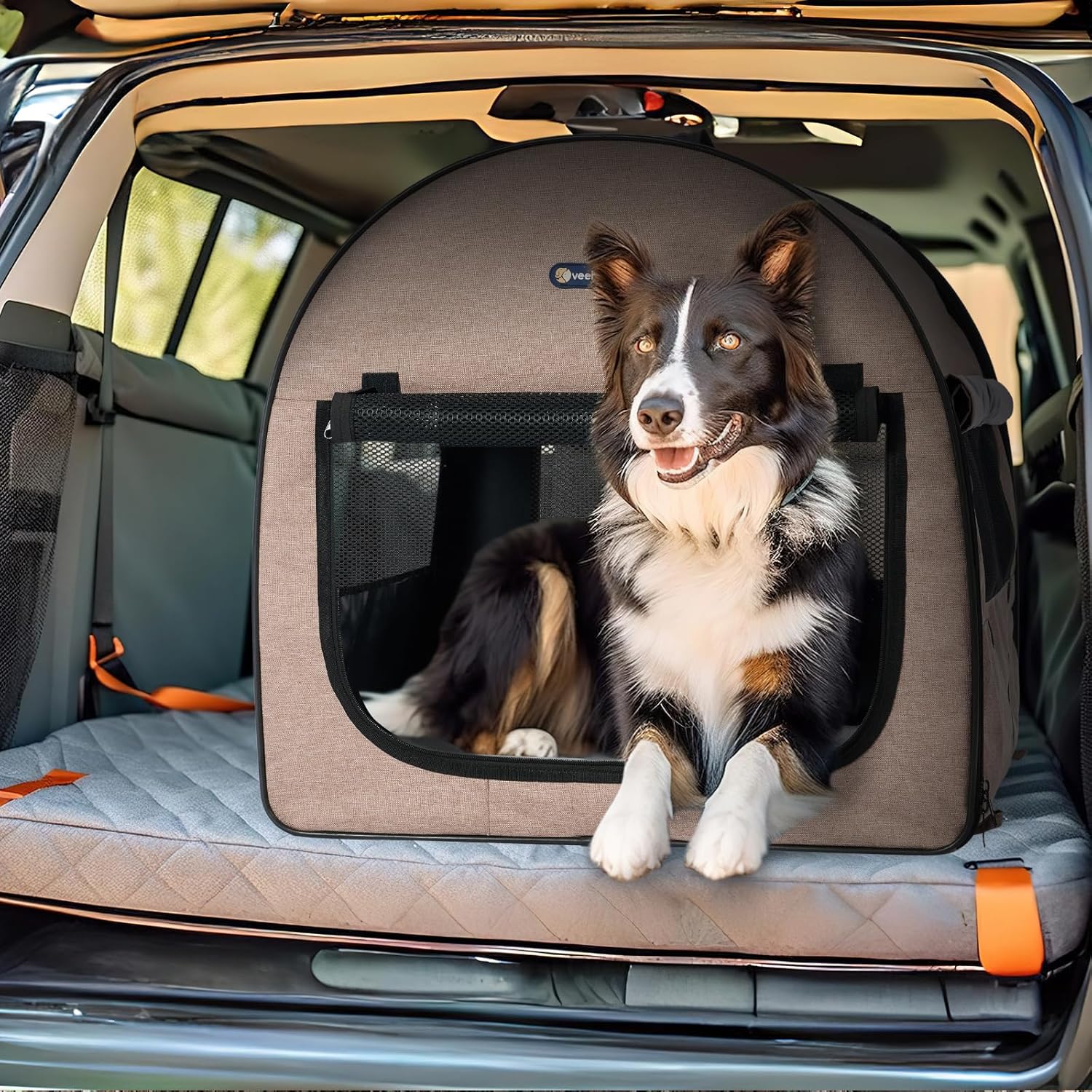 Veehoo Soft Portable Dog Crate