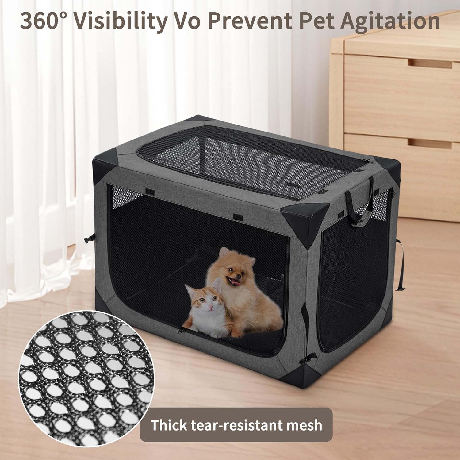 Hiaksedt PupPalace Soft Crate M/L