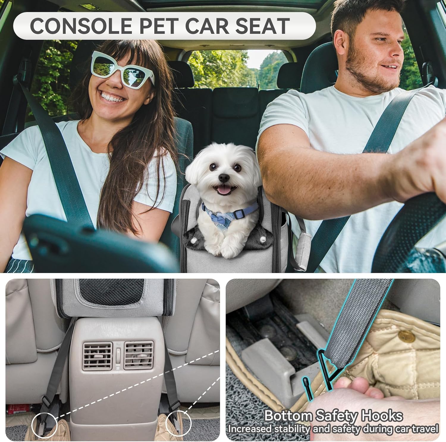 Zoomsterz Compact Multipurpose Pet Travel Seat
