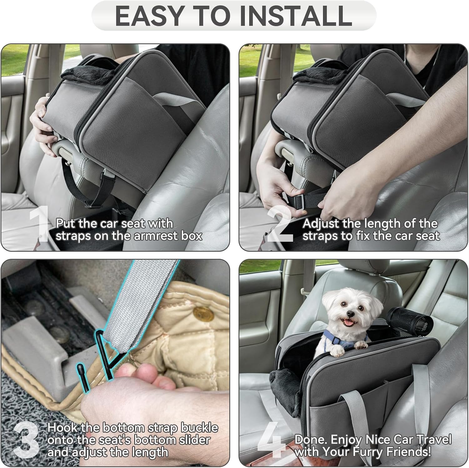 Zoomsterz Compact Multipurpose Pet Travel Seat