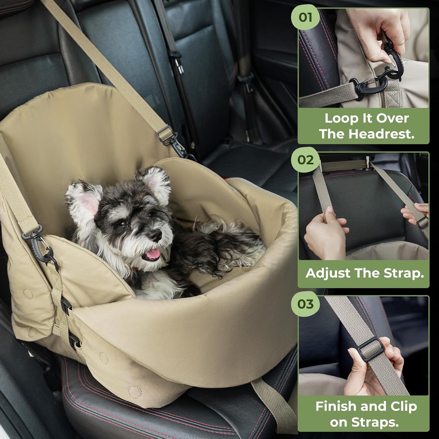 Elegant Trio Pet Carrier for Medium Pets