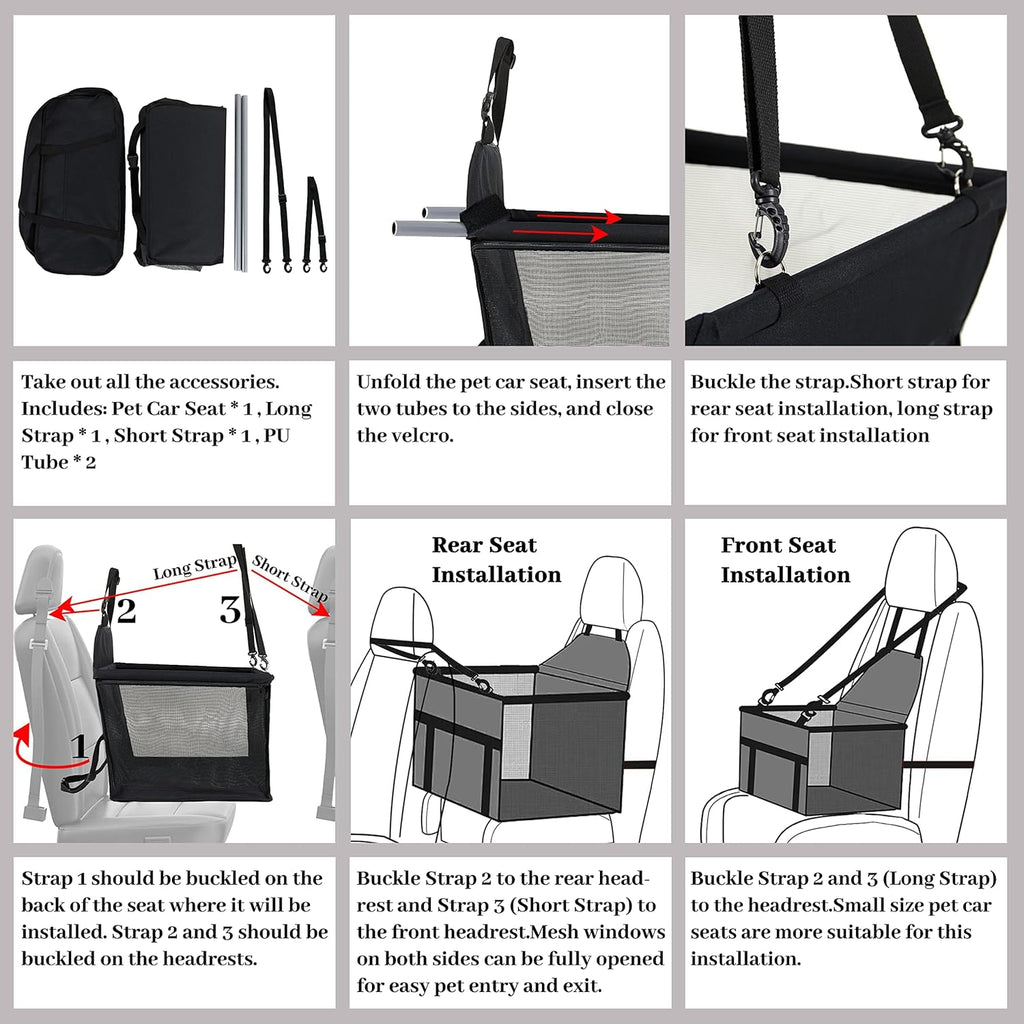 CozyPaws Portable Pet Booster Seat