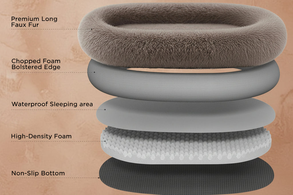 THE PLUFL Comfy Human Dog Bed