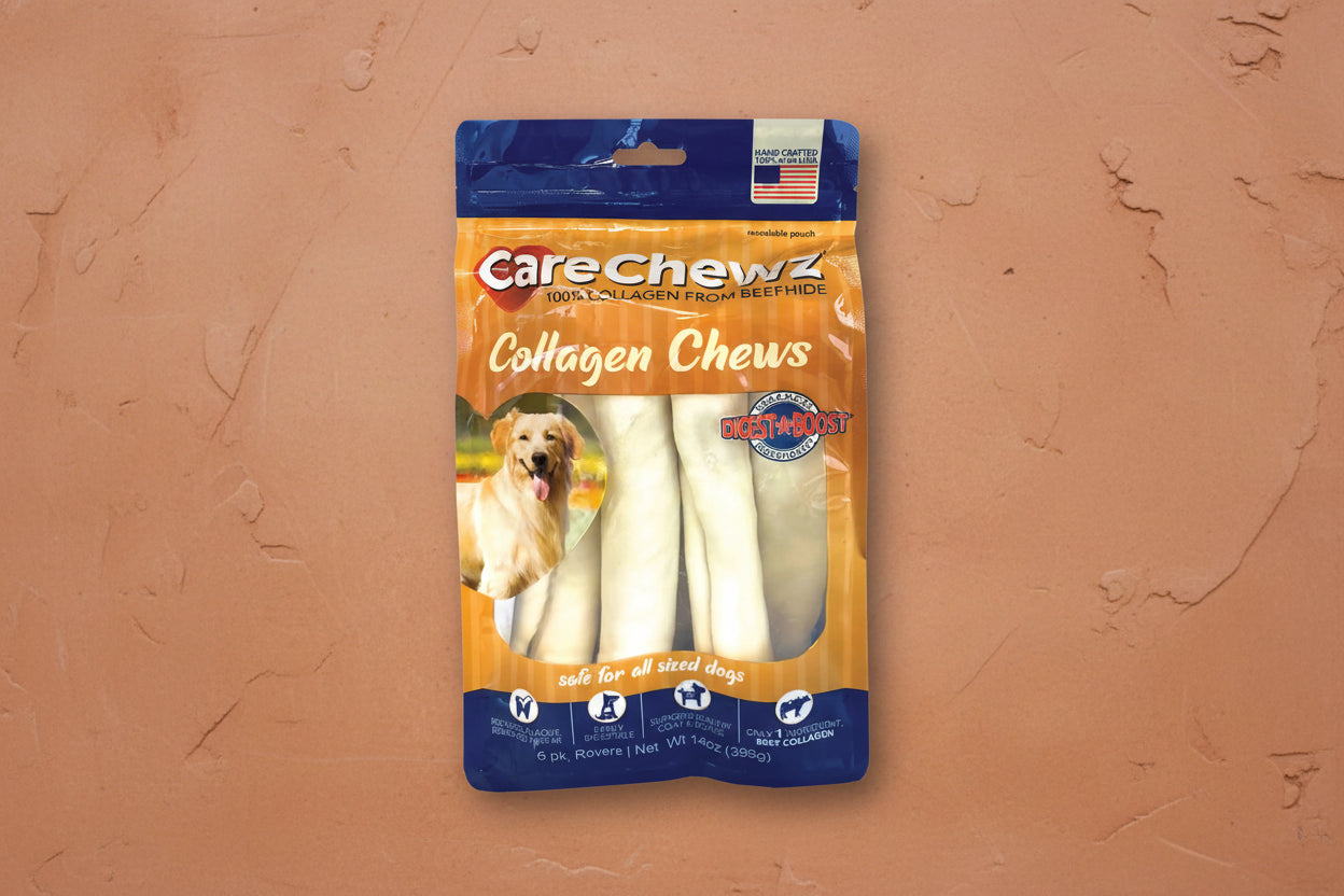 Beefhide Collagen Dog Chew - 6 Natural Treats
