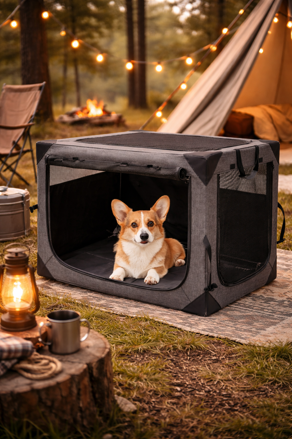 Hiaksedt PupPalace Soft Crate M/L