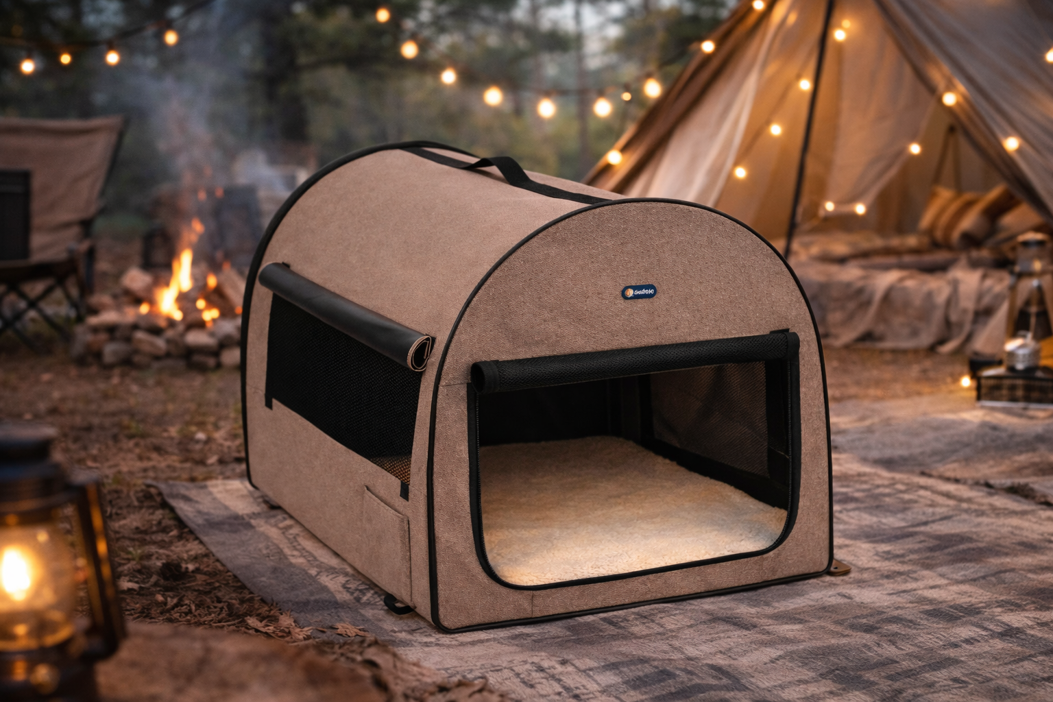 Veehoo Soft Portable Dog Crate