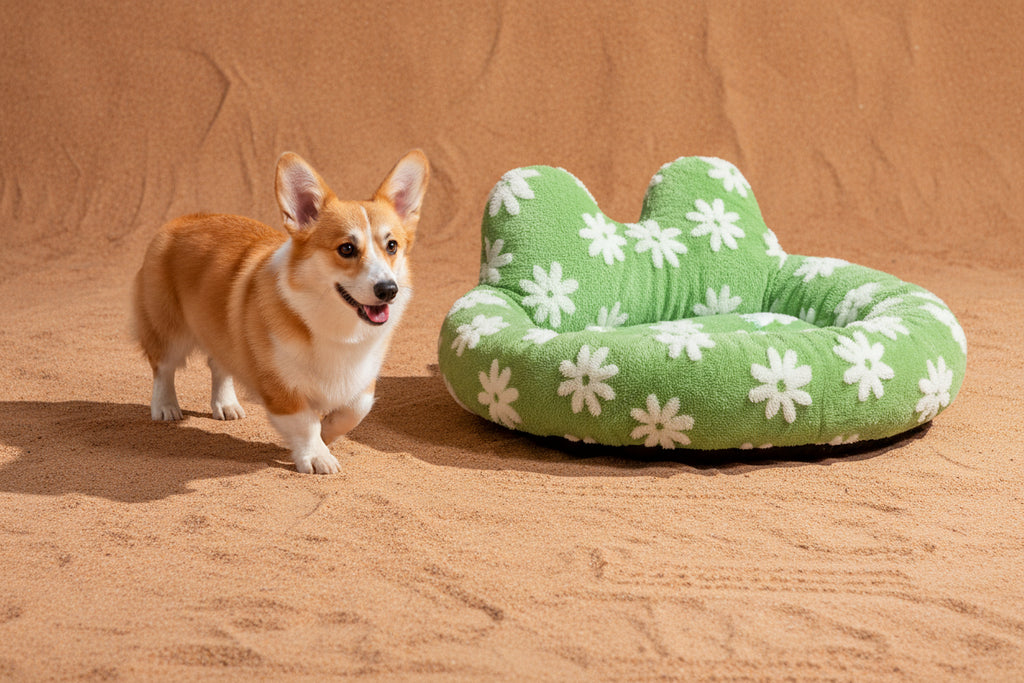 Elegant Jacquard Pet Haven